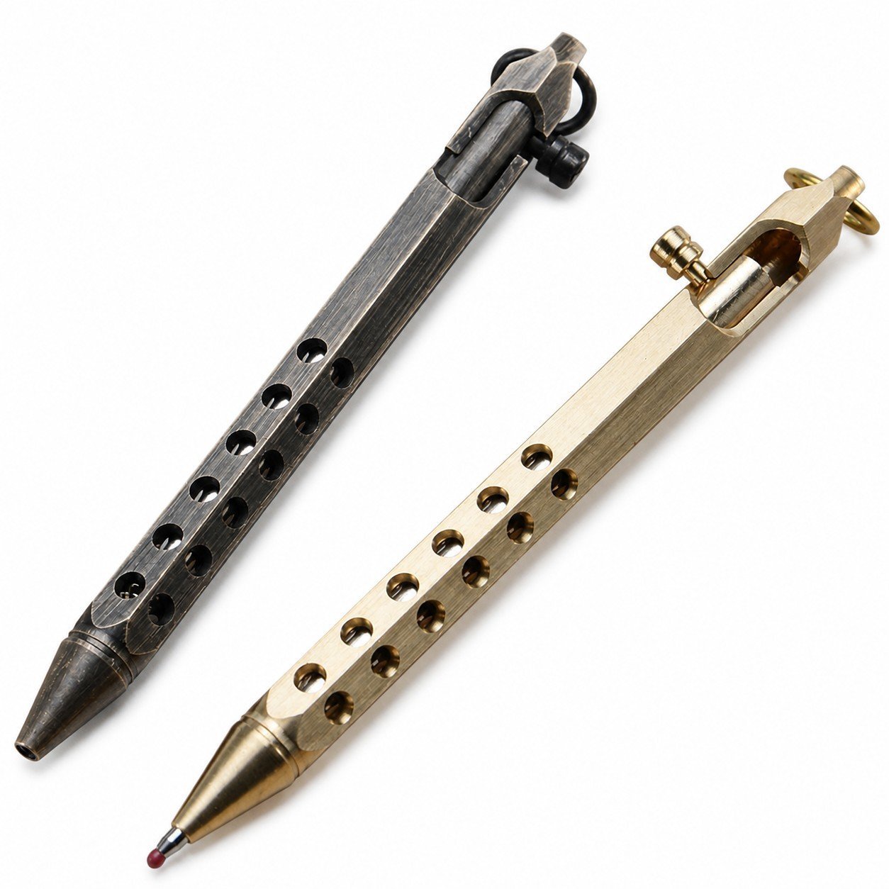 Brass Tactical Pen Handmade Machine Gun Pen