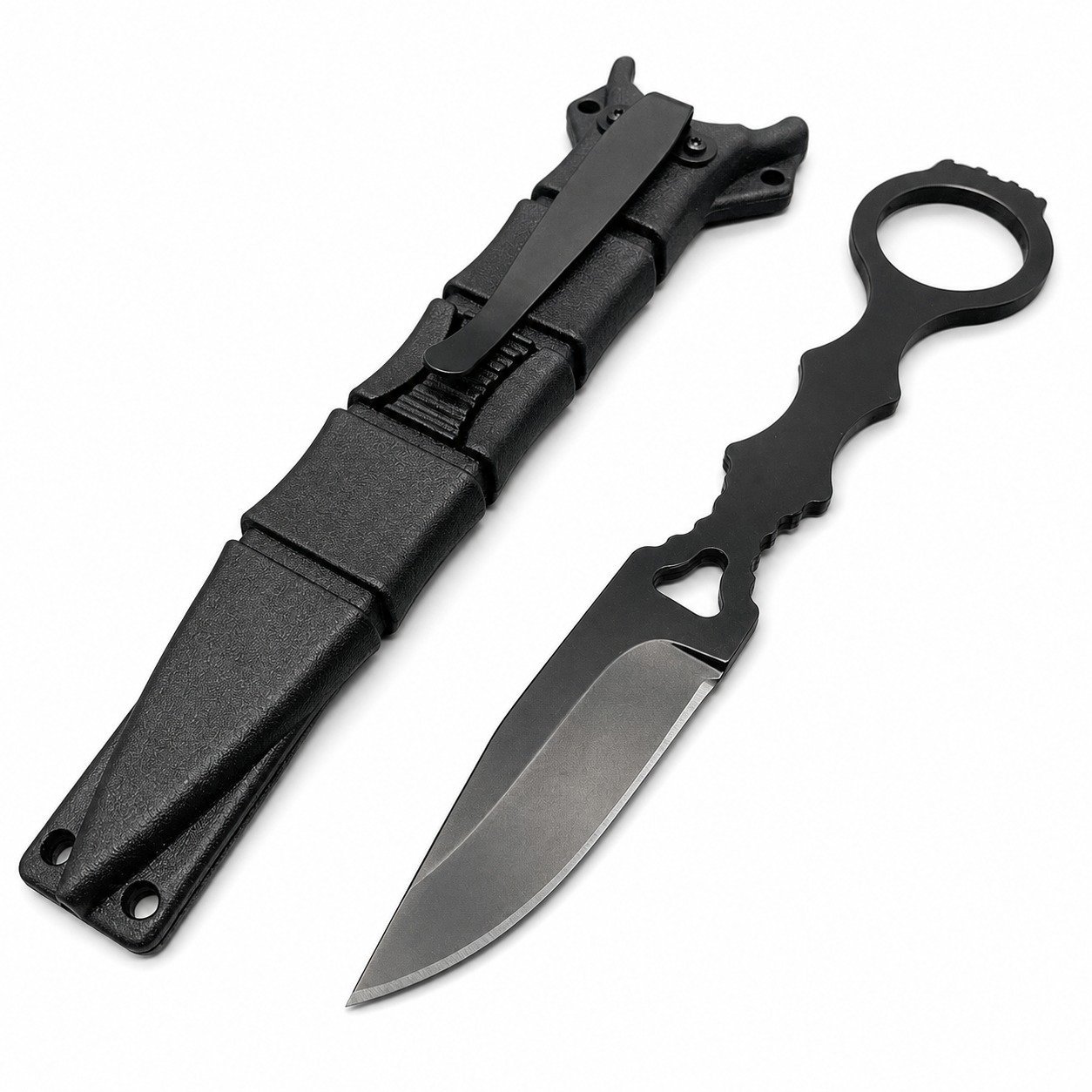 Outdoor hunting small straight knife butterfly 176 survival camping knife EDC portable knife
