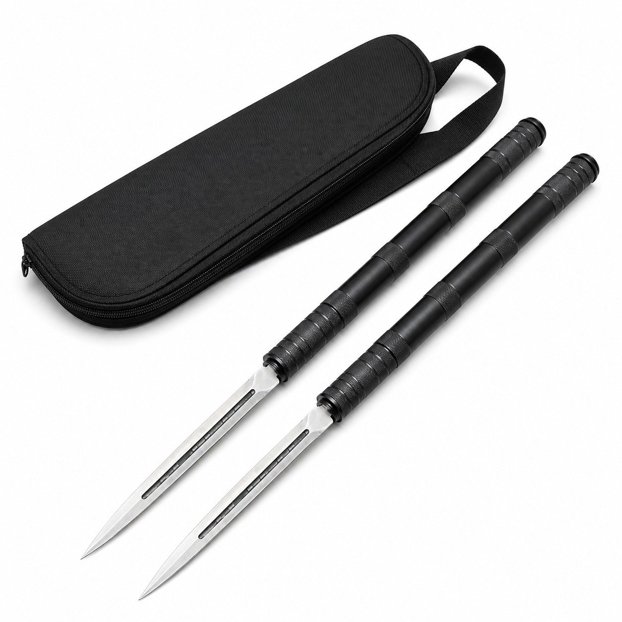 Combined With B.M.F Twin Spikes Fixed Blade Knife