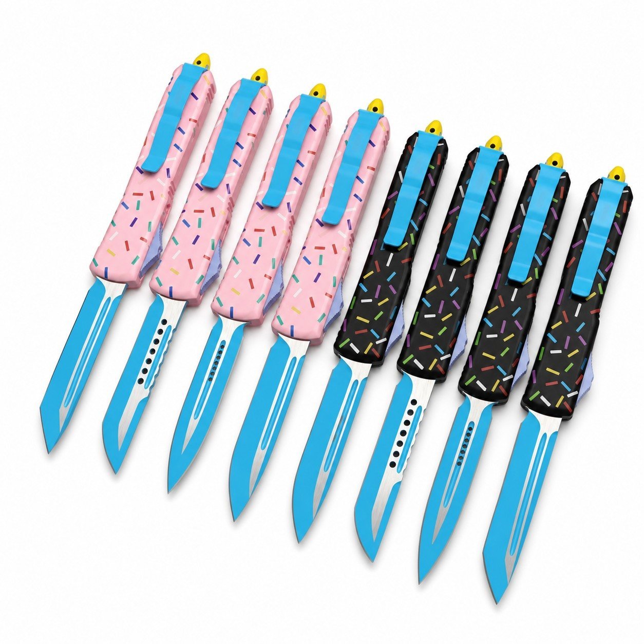 Zinc-handle Donut OTF Knife